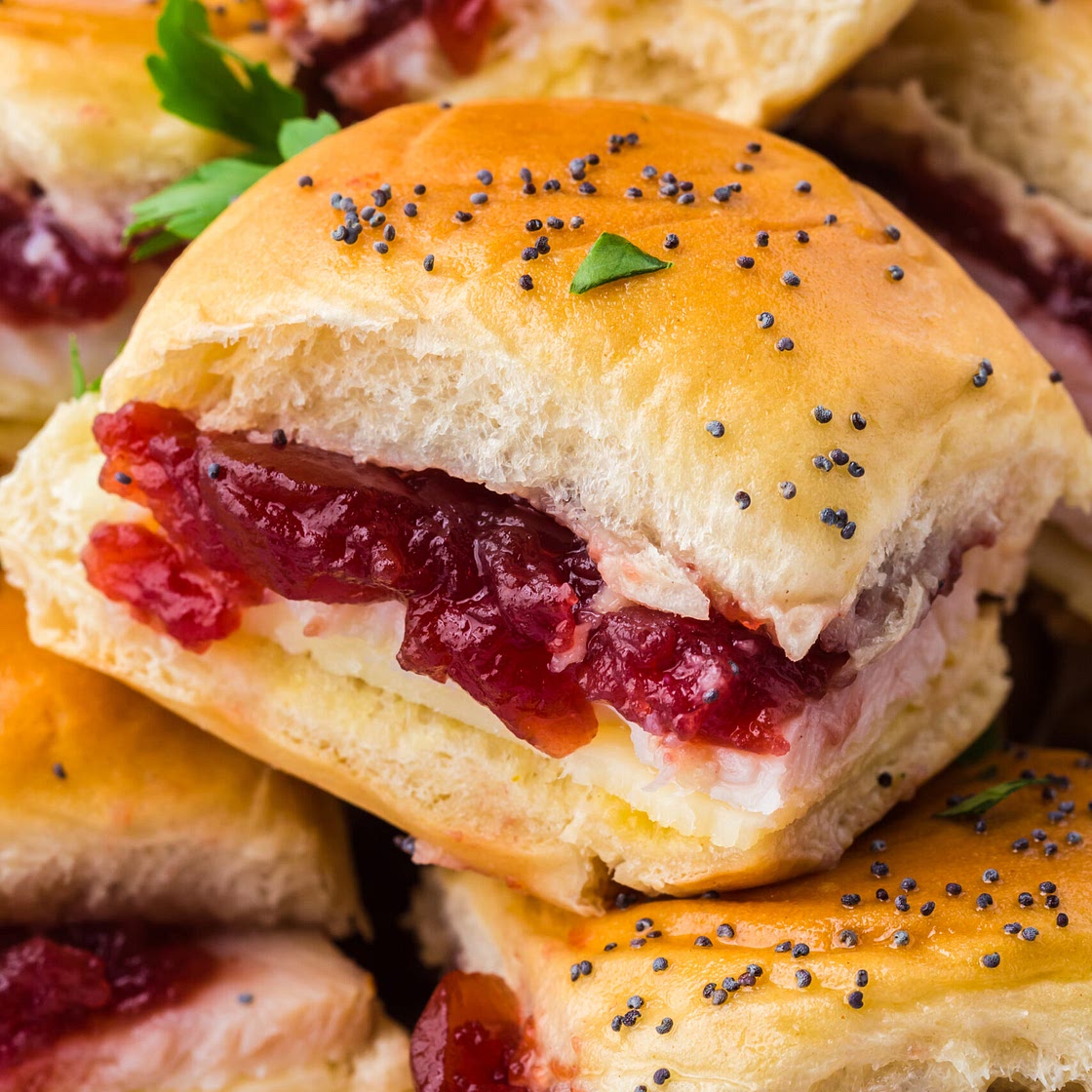 Turkey Cranberry Sliders