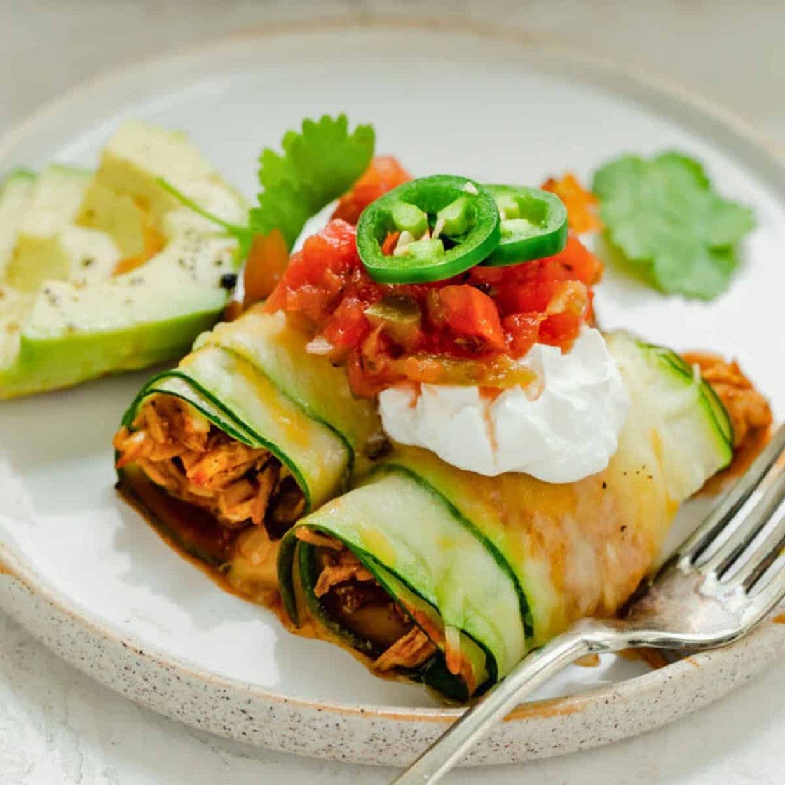 Zucchini Enchiladas