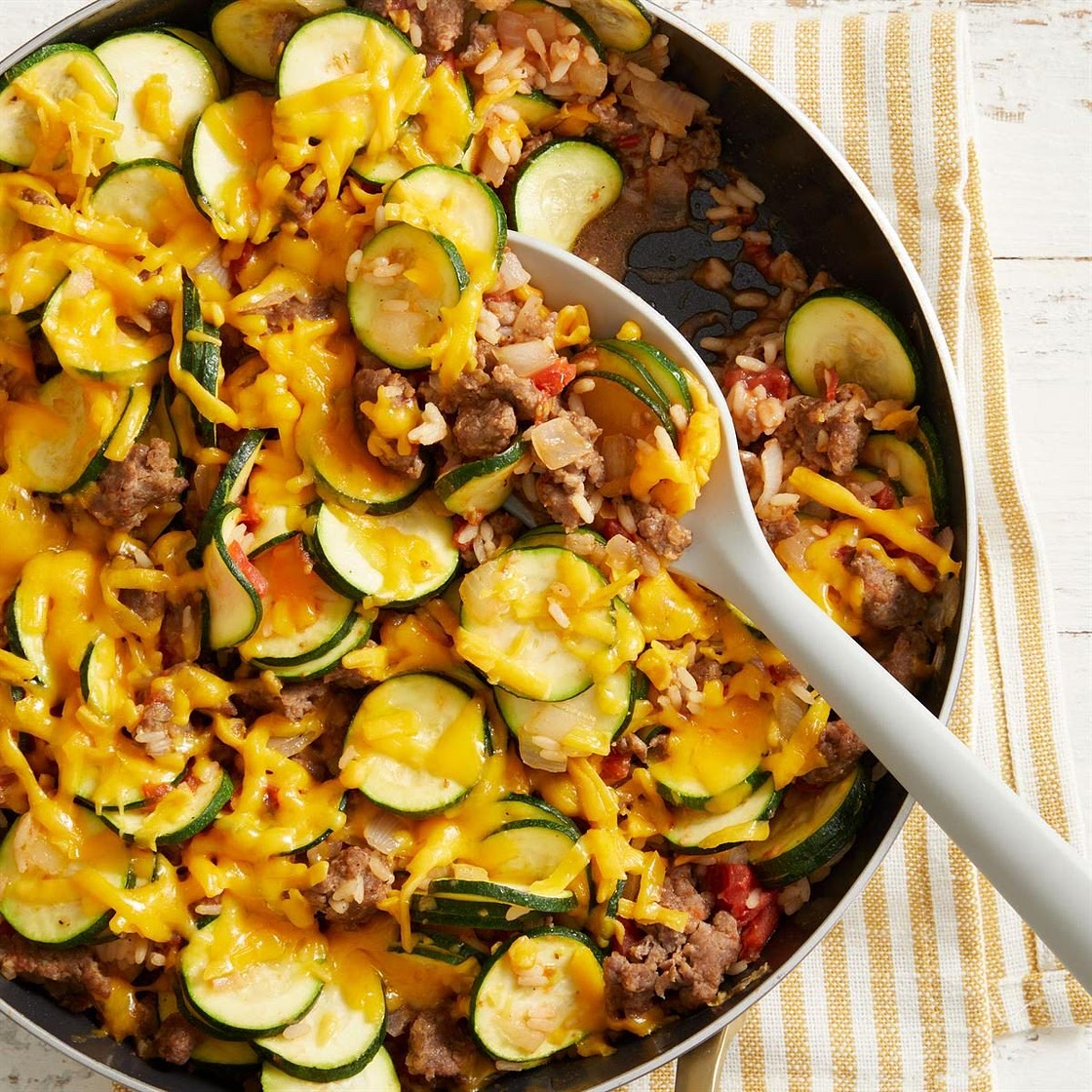 Zucchini Sausage Casserole