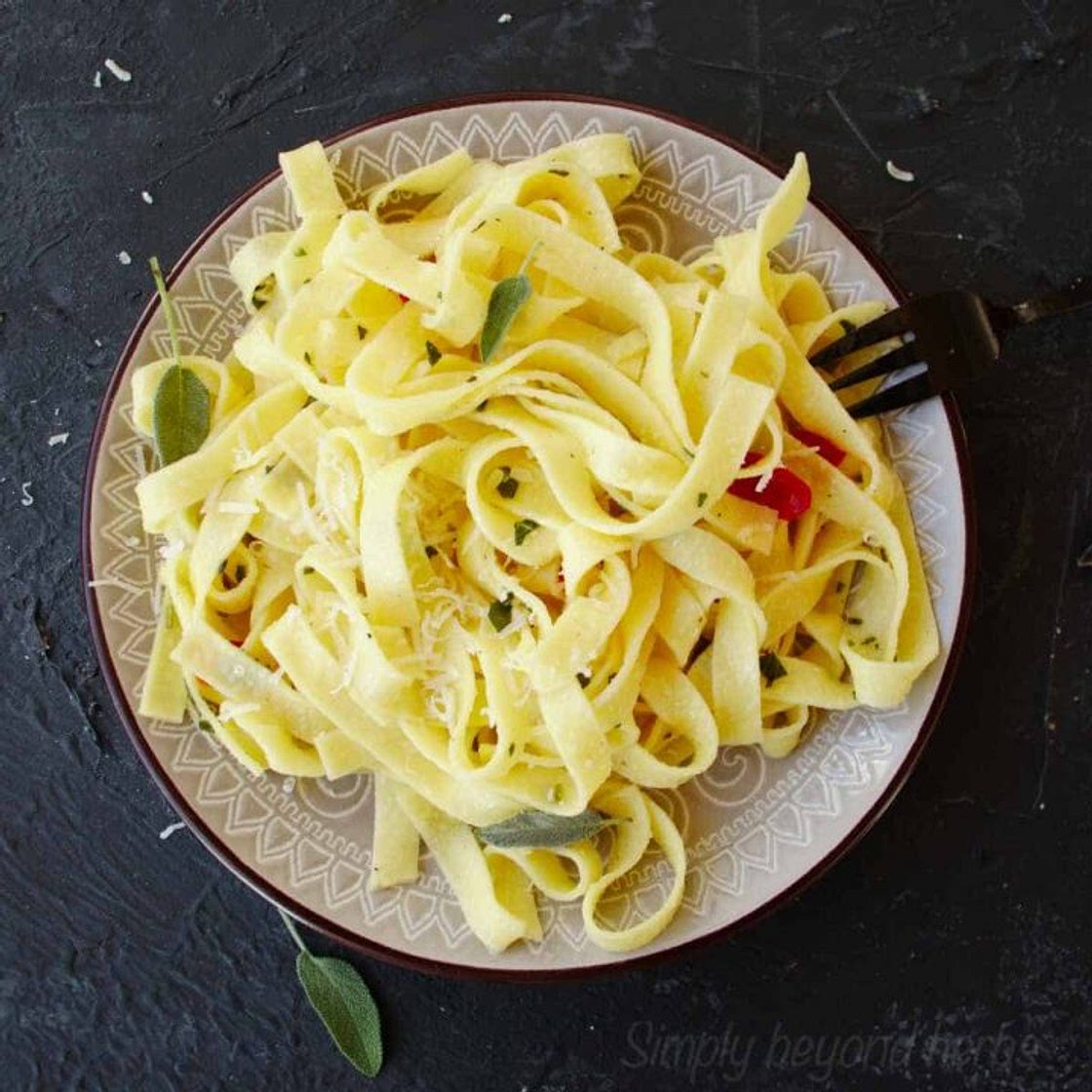 Quick sage pasta recipe