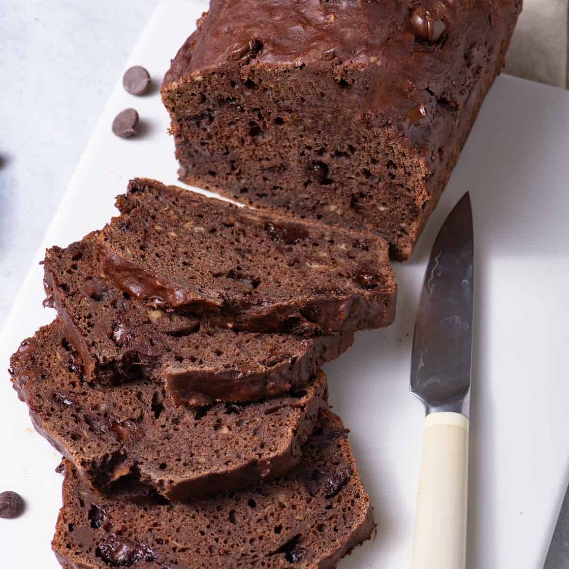 Double Chocolate Banana Bread