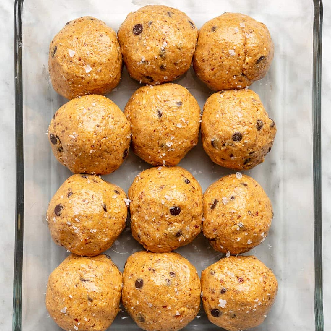 Salted Chocolate Peanut Butter Energy Balls