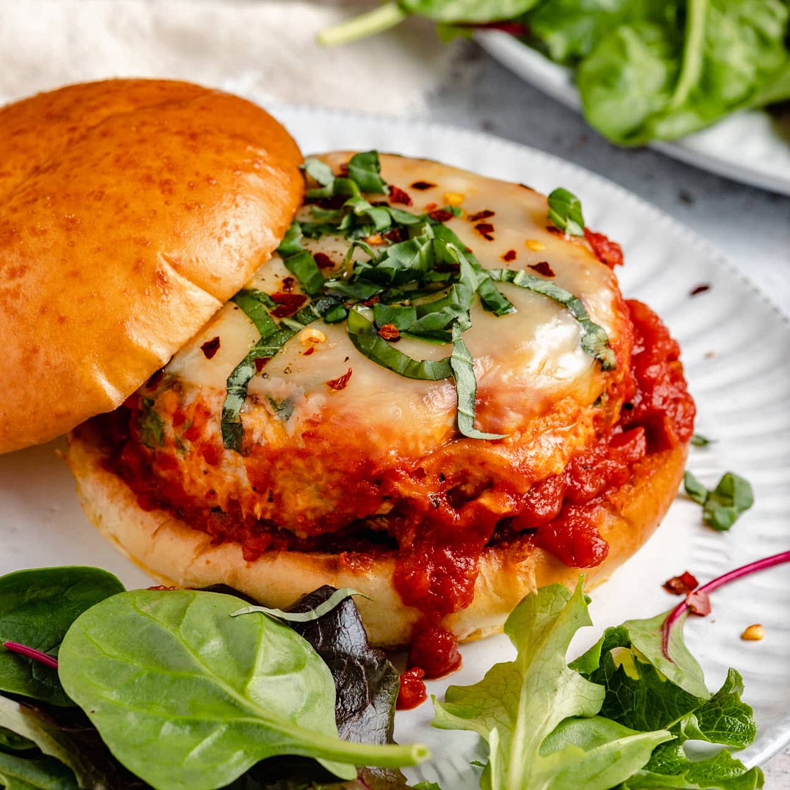 Italian Chicken Burgers