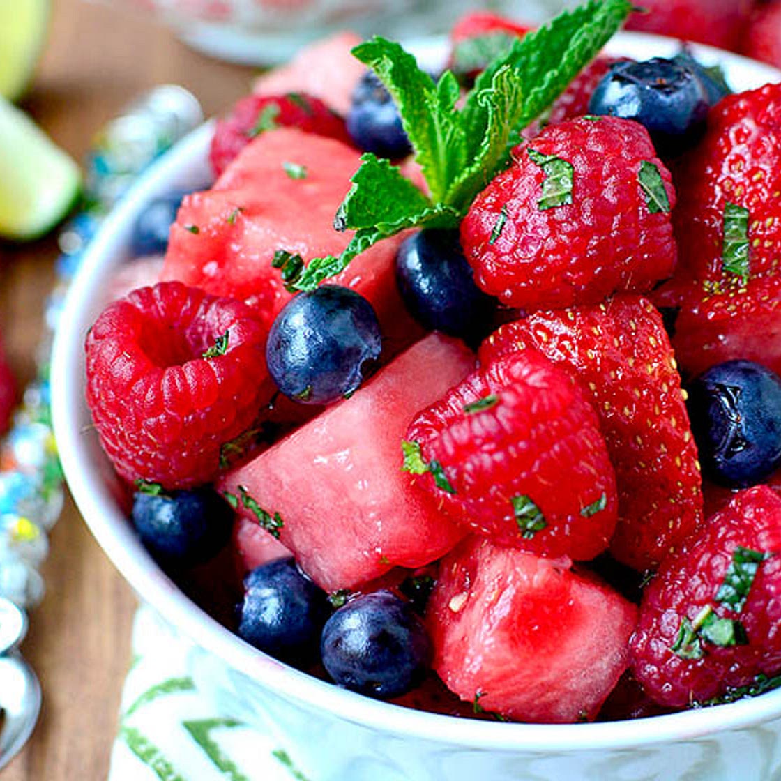 Mojito Fruit Salad