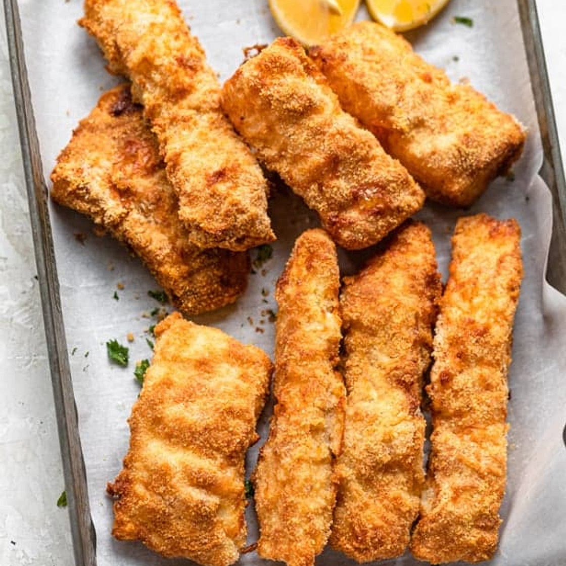Air Fryer Fish & Chips
