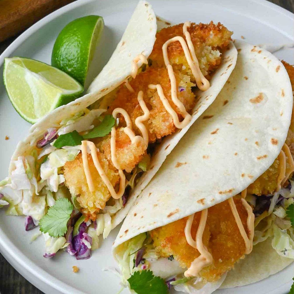 Crispy Shrimp Tacos