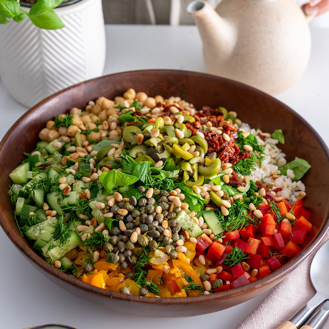 Mediterranean Chopped Salad