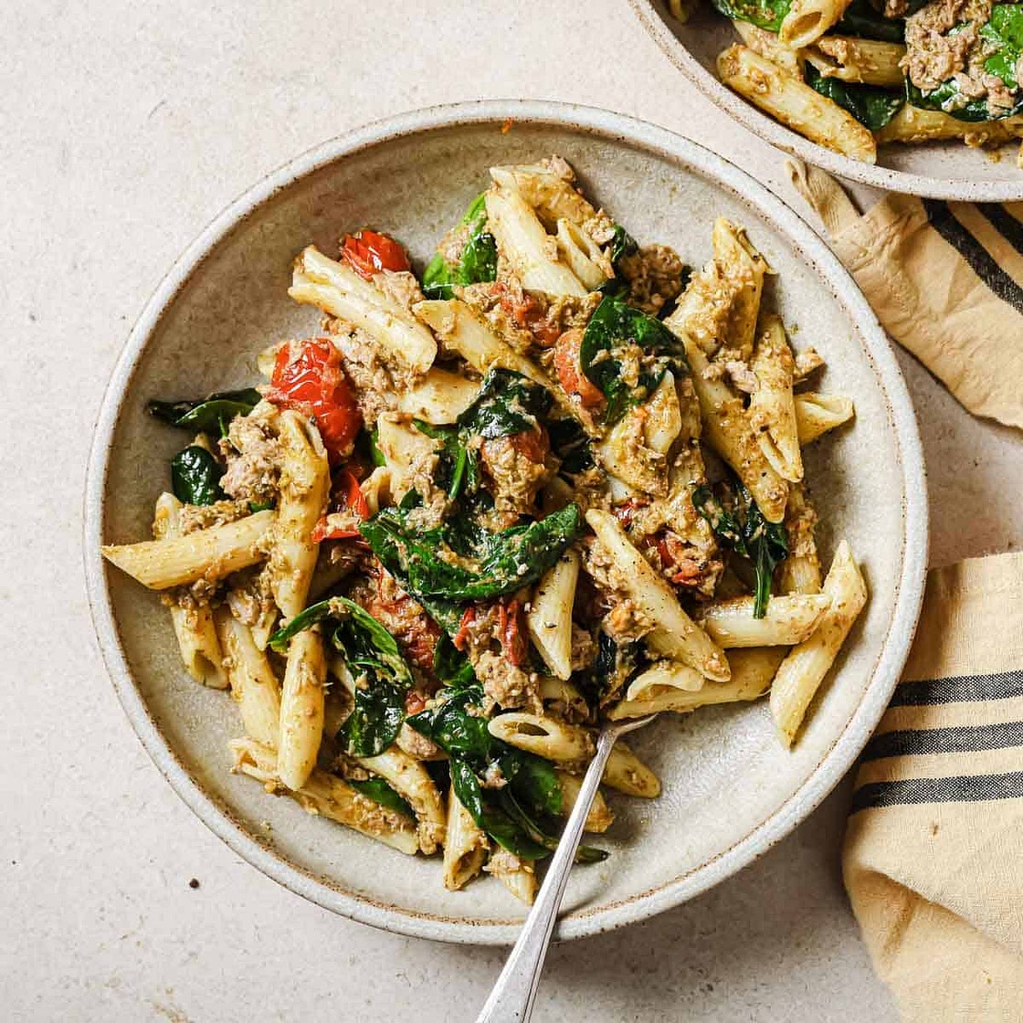 Tuna Pesto Pasta