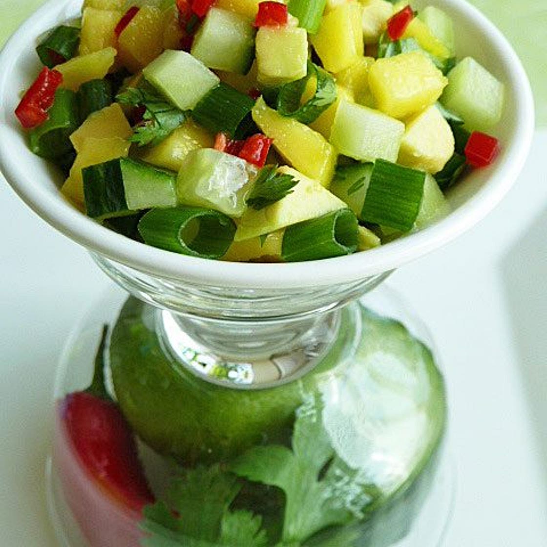 Mango and Avocado Salsa