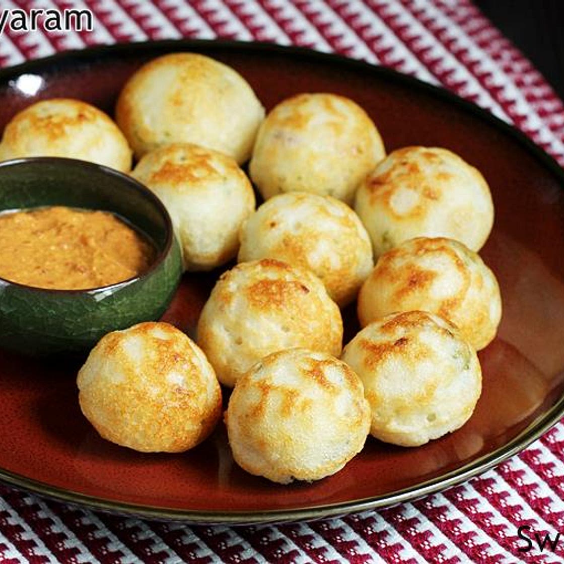 Paniyaram Recipe | Kuzhi Paniyaram | Gunta Ponganalu