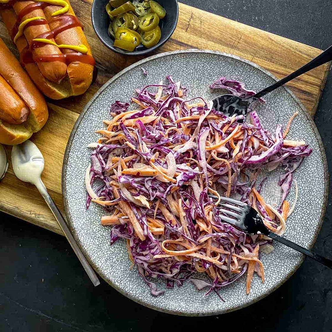 Traditional Coleslaw Recipe with Homemade Dressing