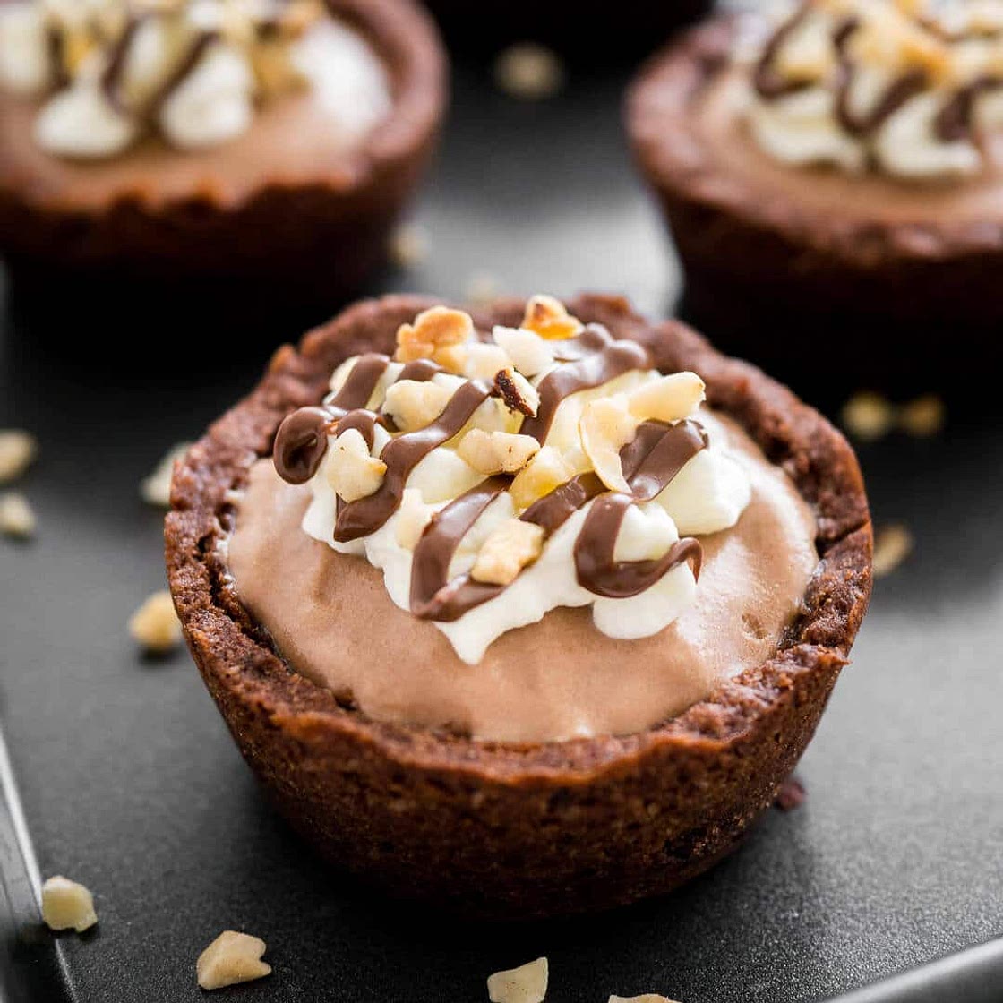 Nutella Cookie Cups