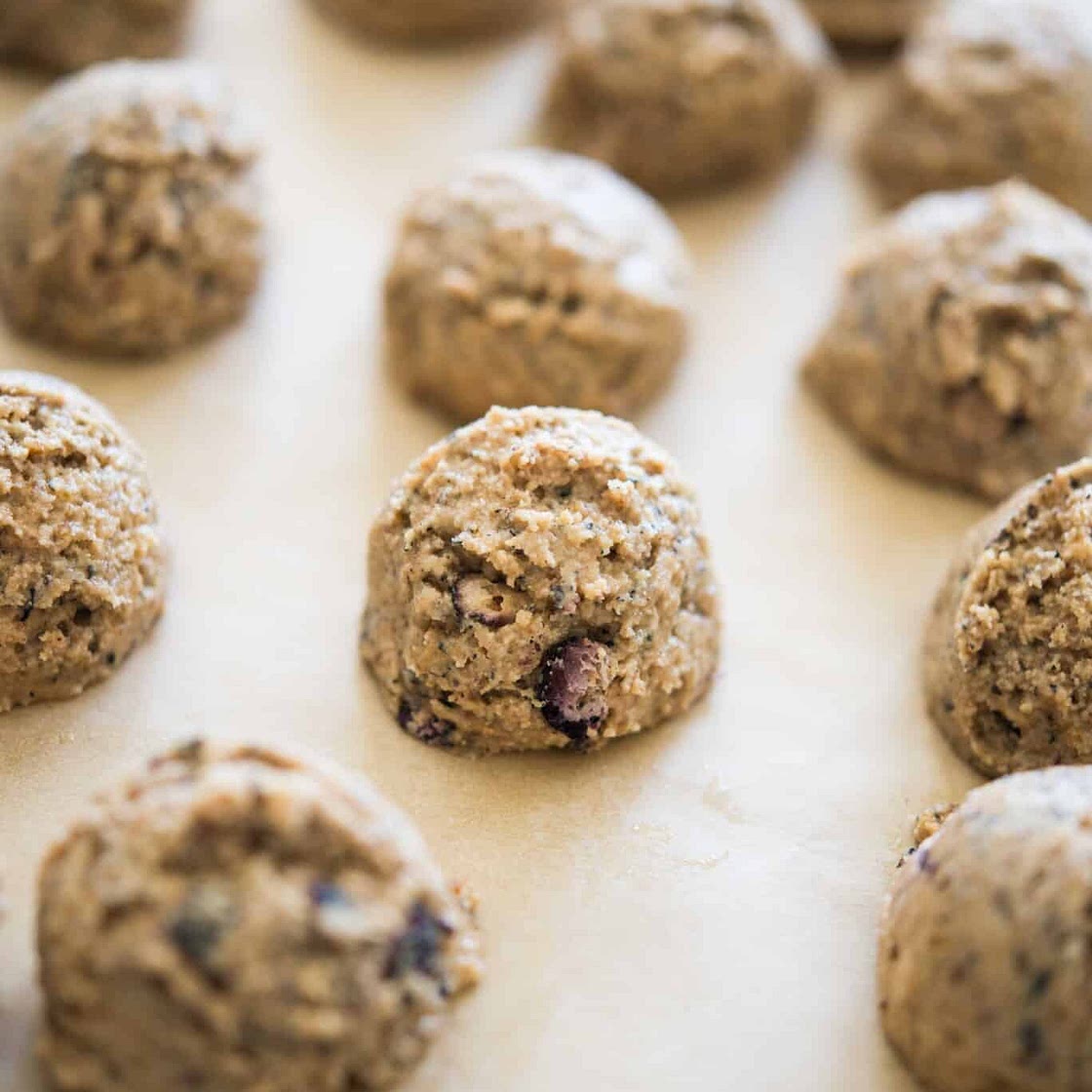 Paleo Blueberry Muffin Energy Balls