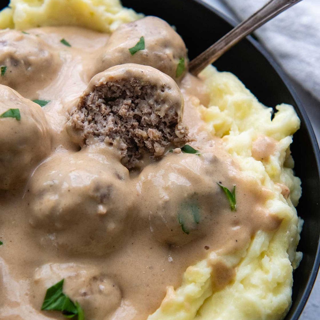 Easy Gluten-Free Swedish Meatballs (No Frying!)