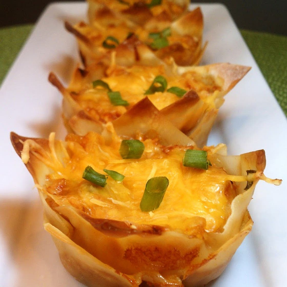 Hawaiian BBQ "Cupcakes"