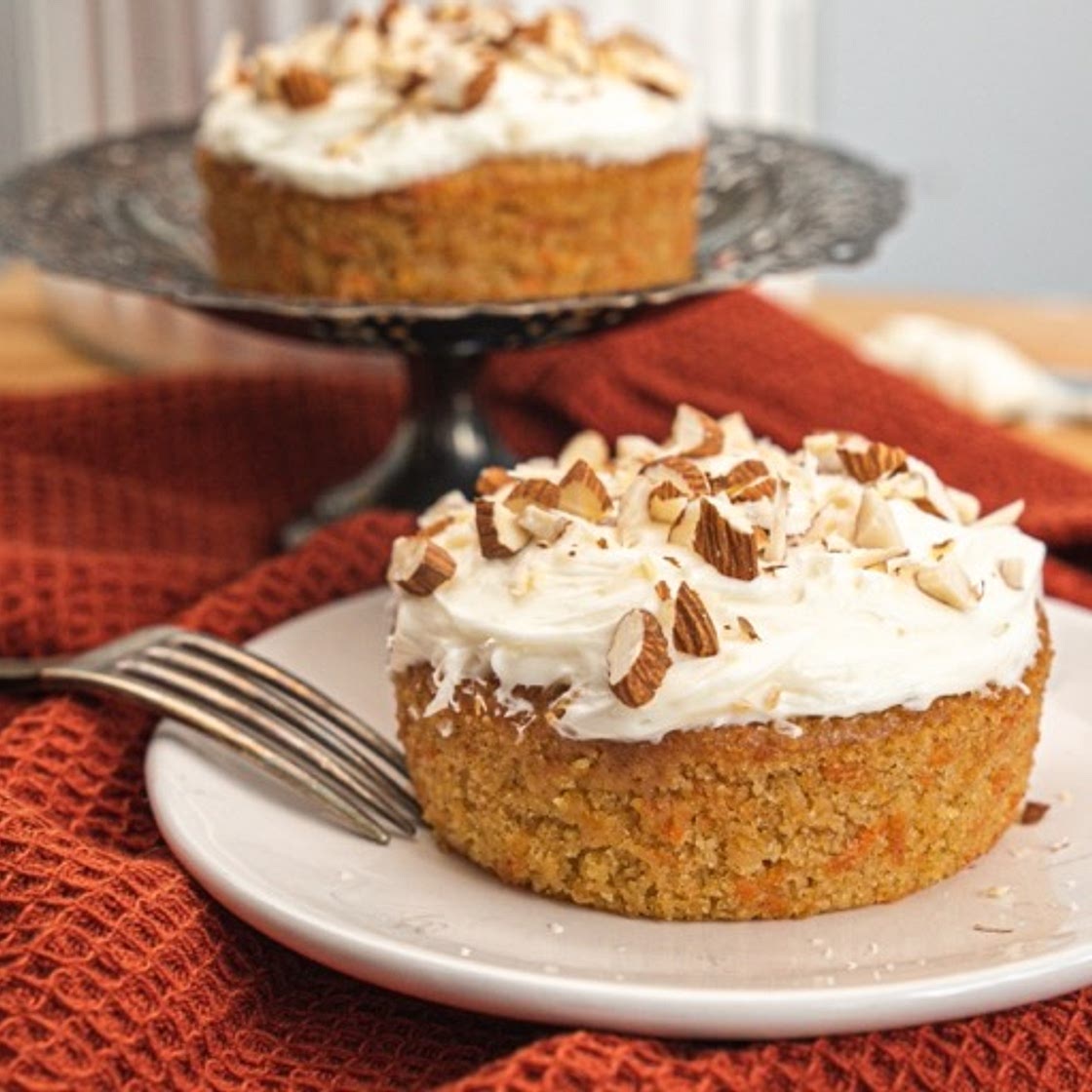 Recipes for One Series: Vegan Carrot Cake