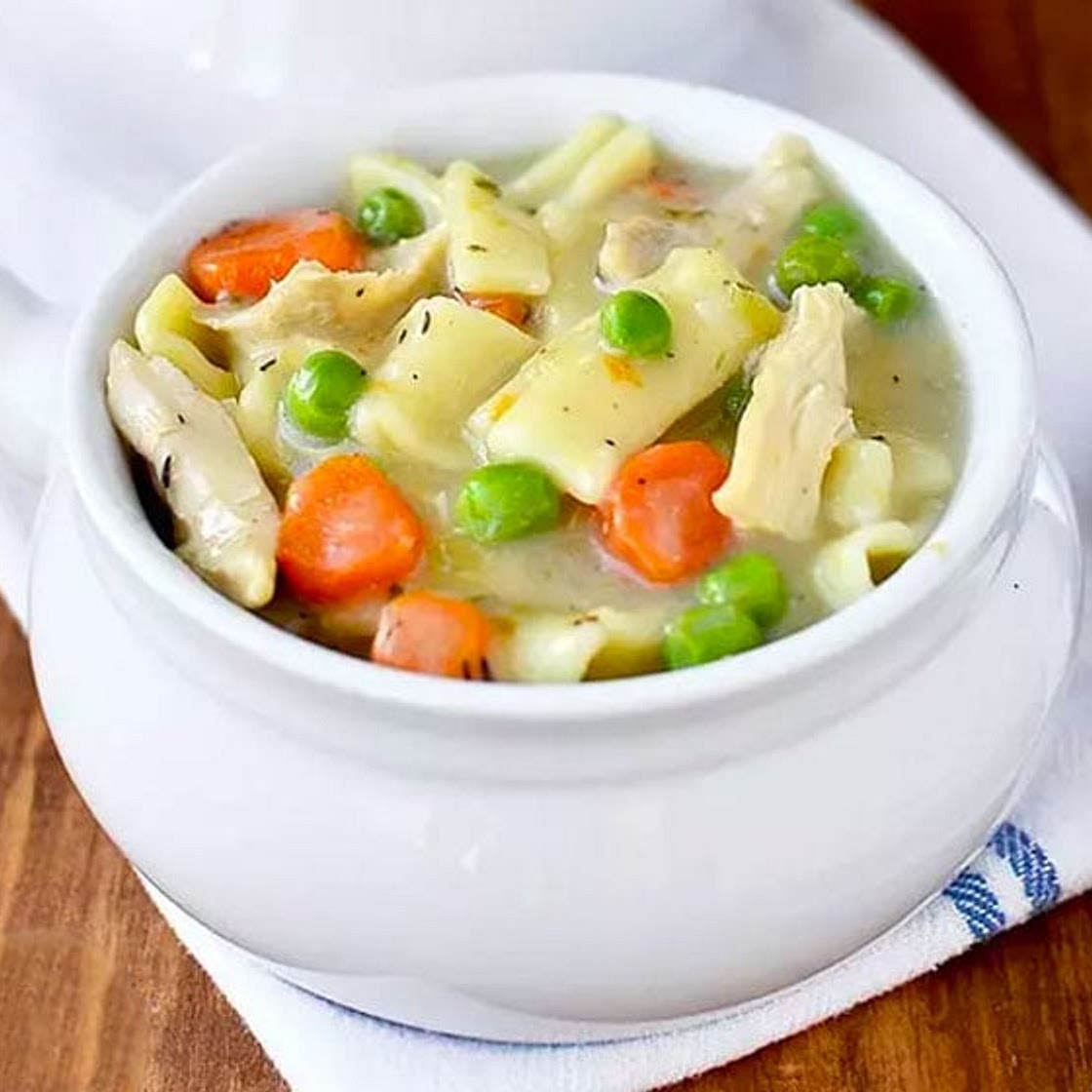 Gluten Free Homestyle Chicken and Noodles