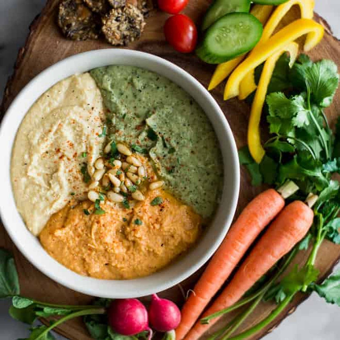 Roasted Garlic Hummus