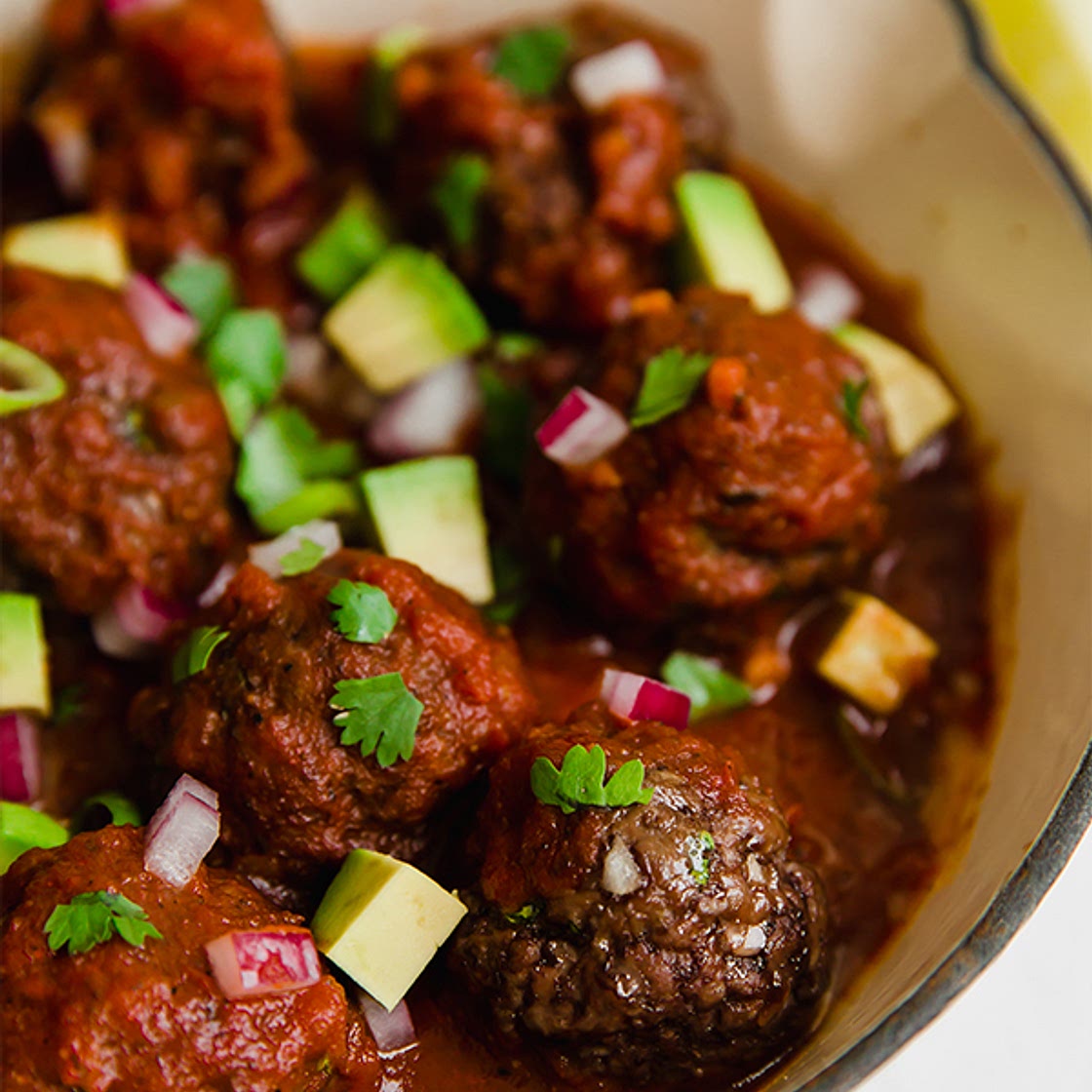 Enchilada Meatball Skillet