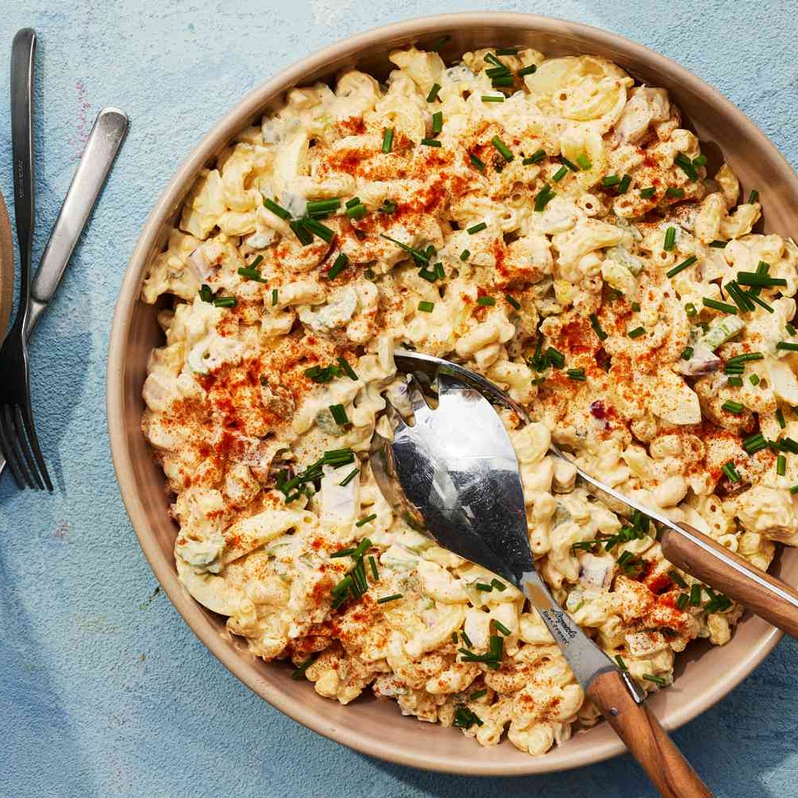 Deviled Egg Pasta Salad