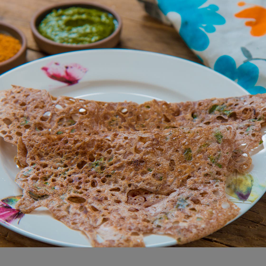 Ragi Rava Dosa Recipe With Oats - Finger Millet & Oats Dosa Recipe
