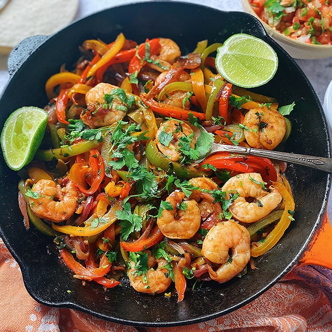 Prawn Fajitas
