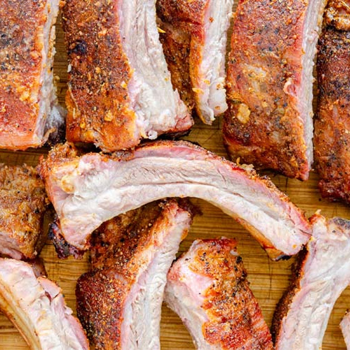 Smoked Texas-Style Baby Back Ribs