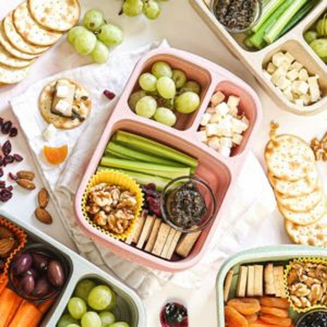 Vegan Lunch Box Idea: Charcuterie Lunch Box