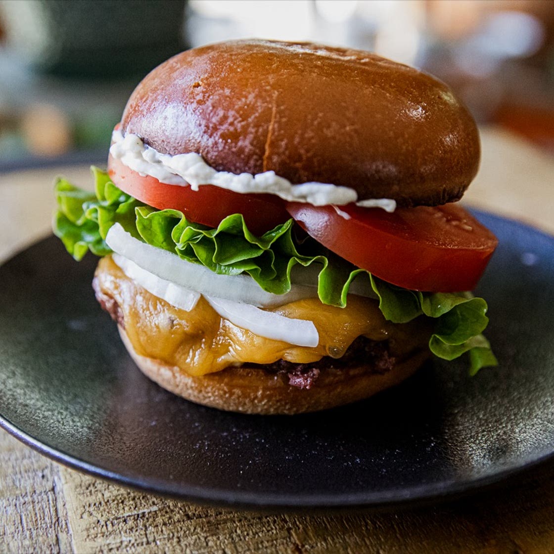 Grilled Bison Burger