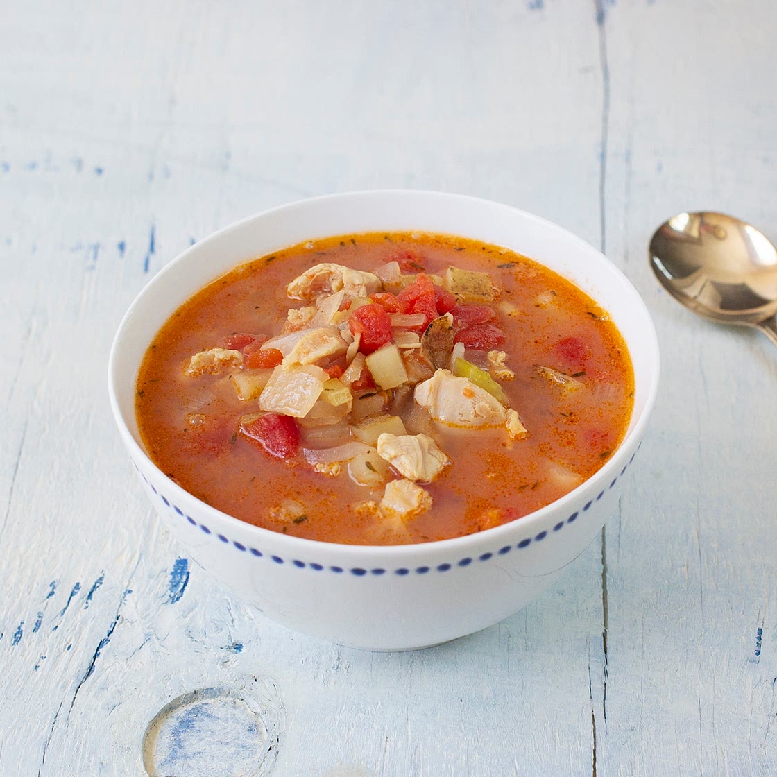 15-Minute Manhattan Clam Chowder
