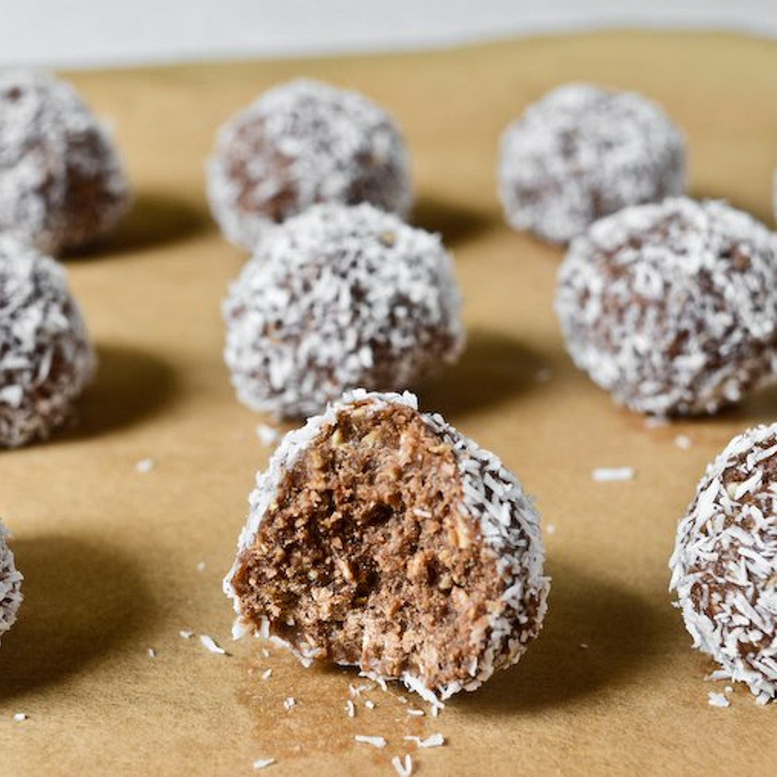 Swedish Chocolate Balls (Chokladbollar) No-Bake, Vegan Recipe