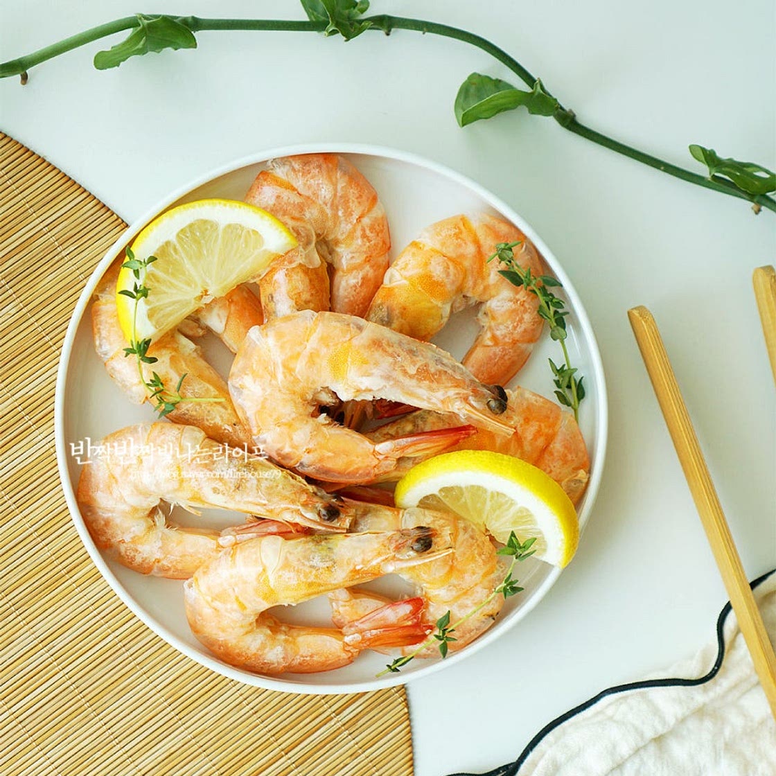 흰다리 새우찜 레시피 새우 찌는 시간 새우찜 새우 찌는법