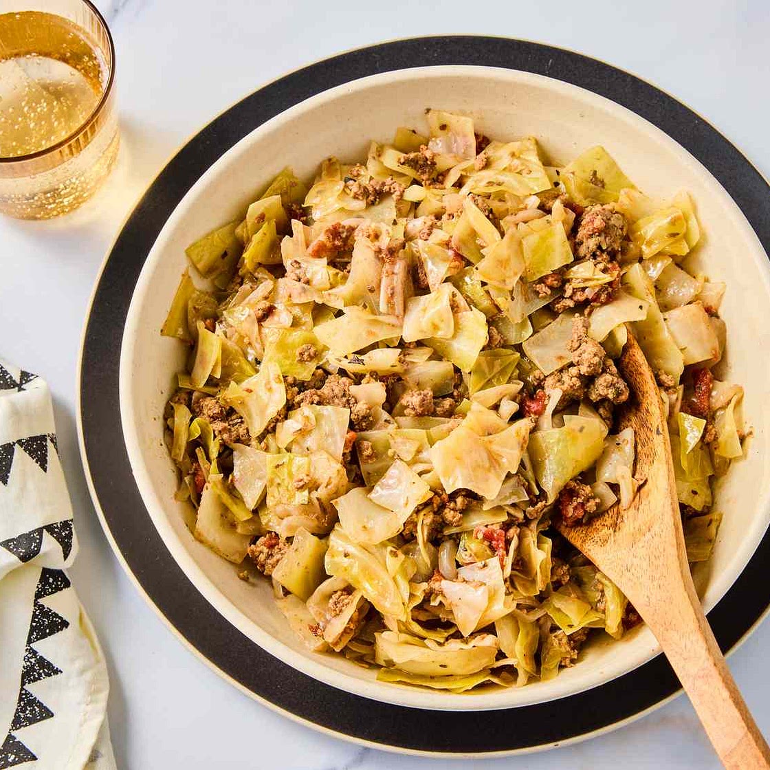 Ground Beef and Cabbage