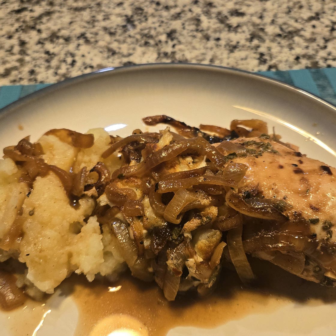 French Onion Chicken Breast