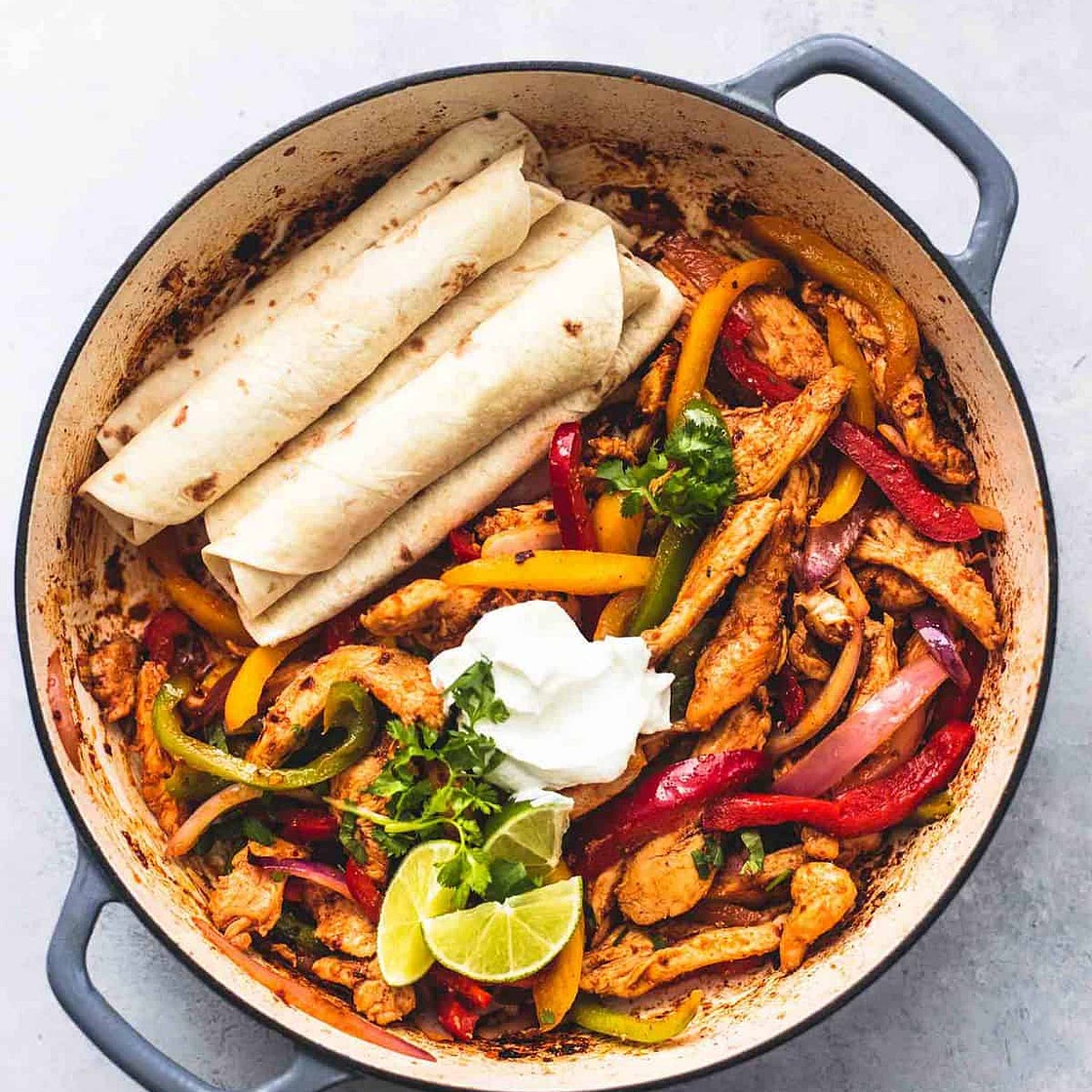 Chicken Fajitas Skillet