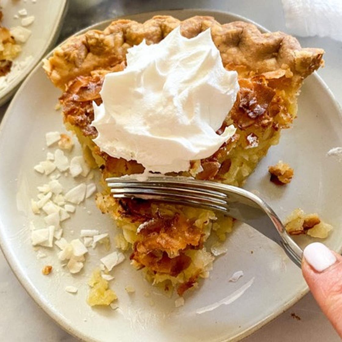 Best Coconut Custard Pie Recipe