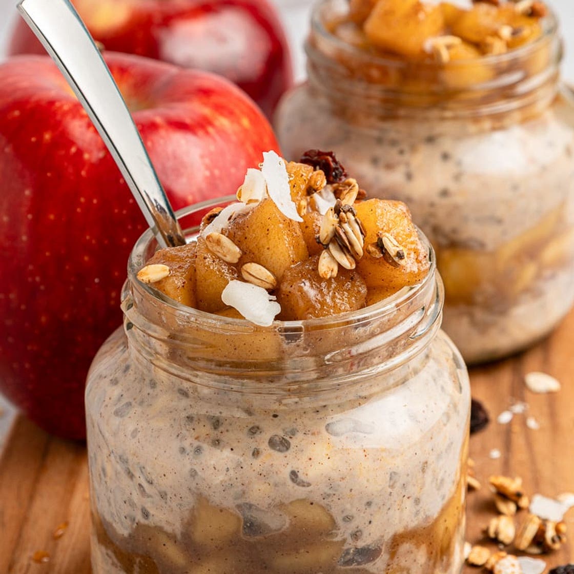 Apple Pie Overnight Oats