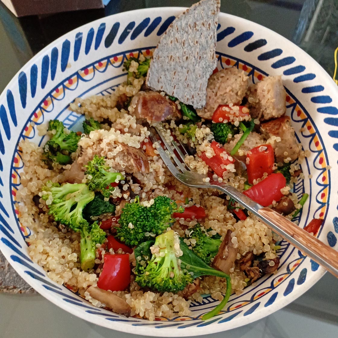 Quinoa & Roasted Veggie Bowl