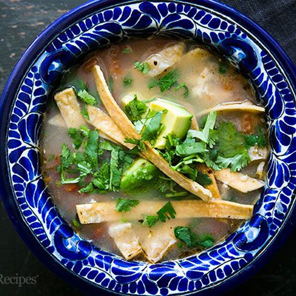 Mexican Chicken Lime Soup (Sopa de Lima)