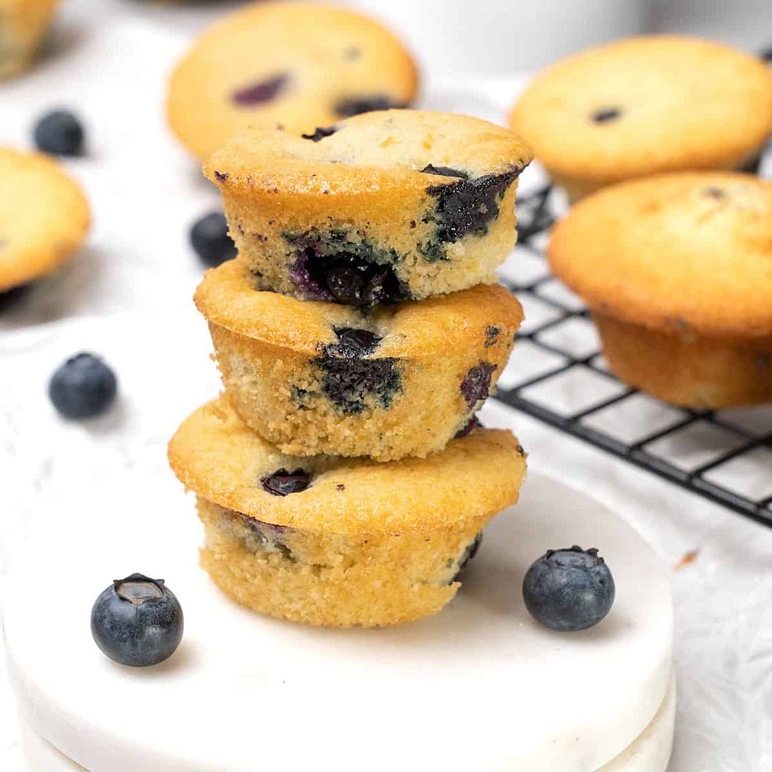 Mini Blueberry Muffins