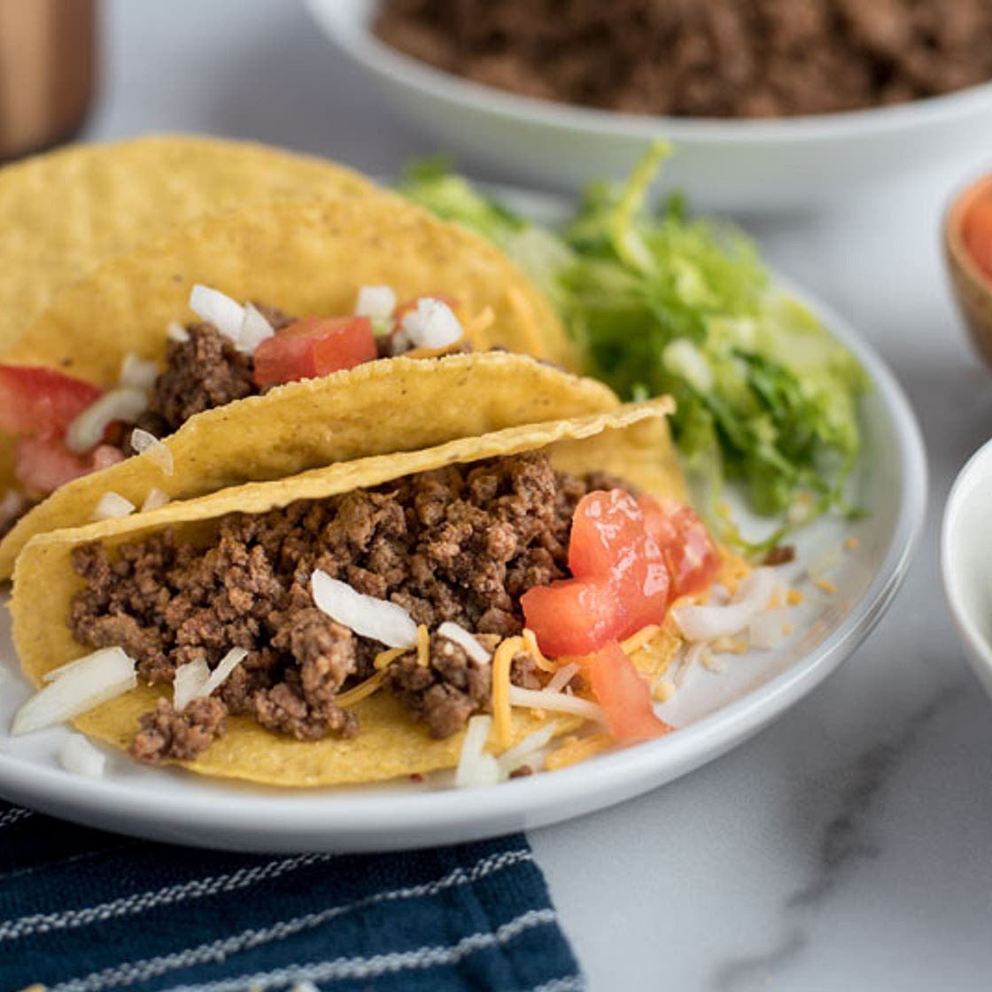 Instant Pot Ground Beef Tacos
