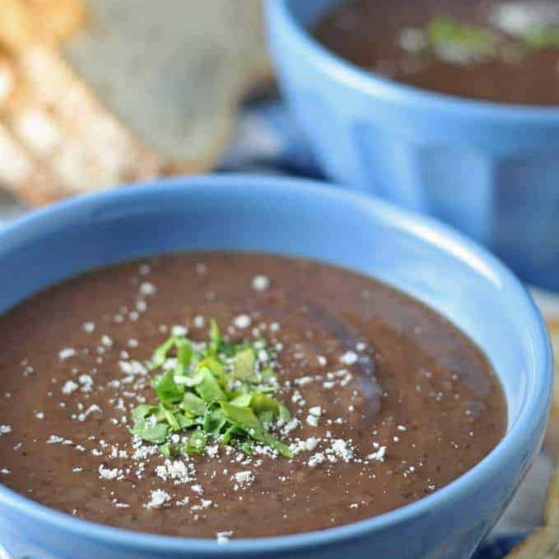3 Ingredient Black Bean Soup Recipe