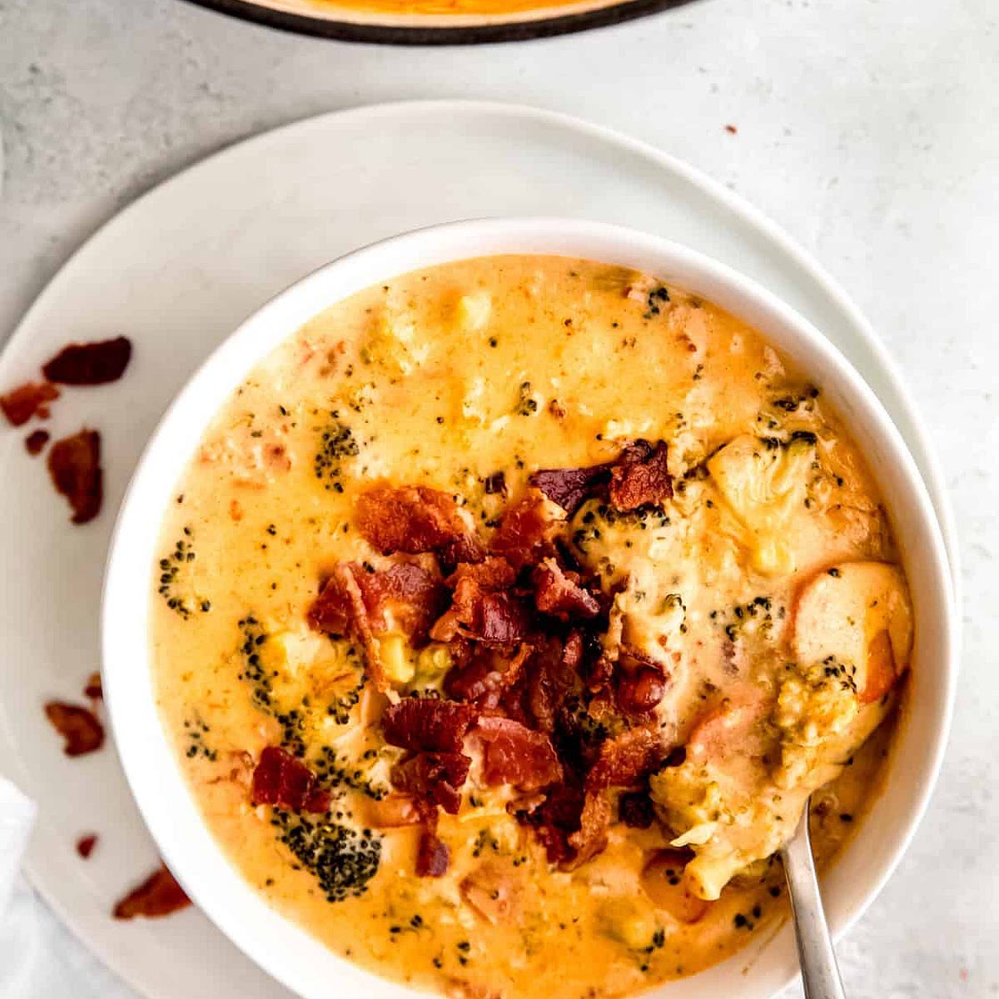 Bacon Broccoli Cheddar Soup (Panera Copycat)