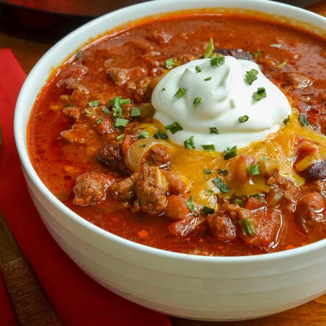 Slow Cooker Chili Recipe