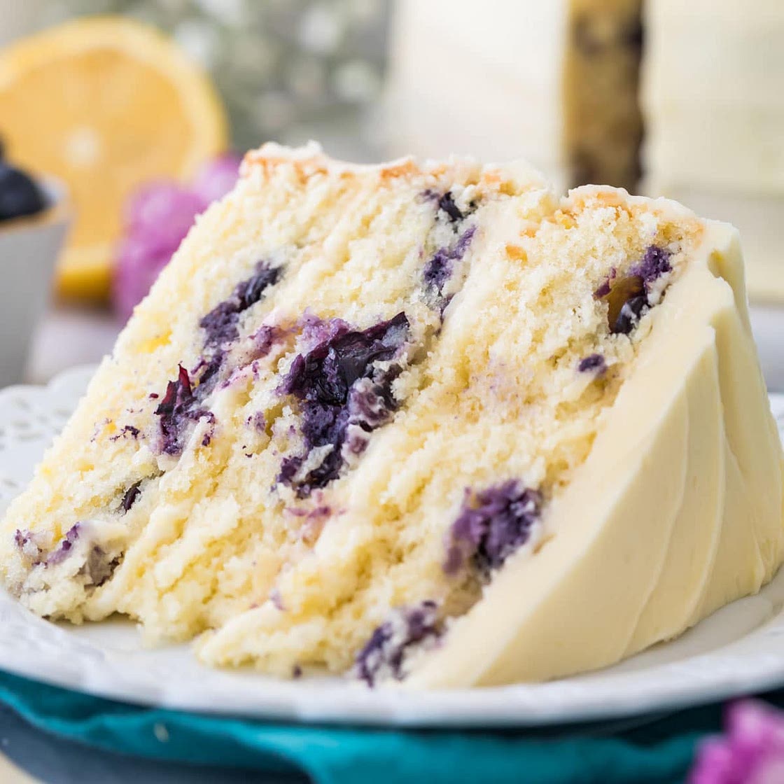 Lemon Blueberry Cake