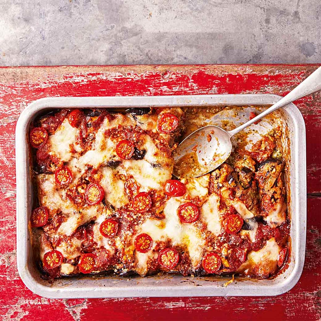 Baked Aubergine Cannelloni