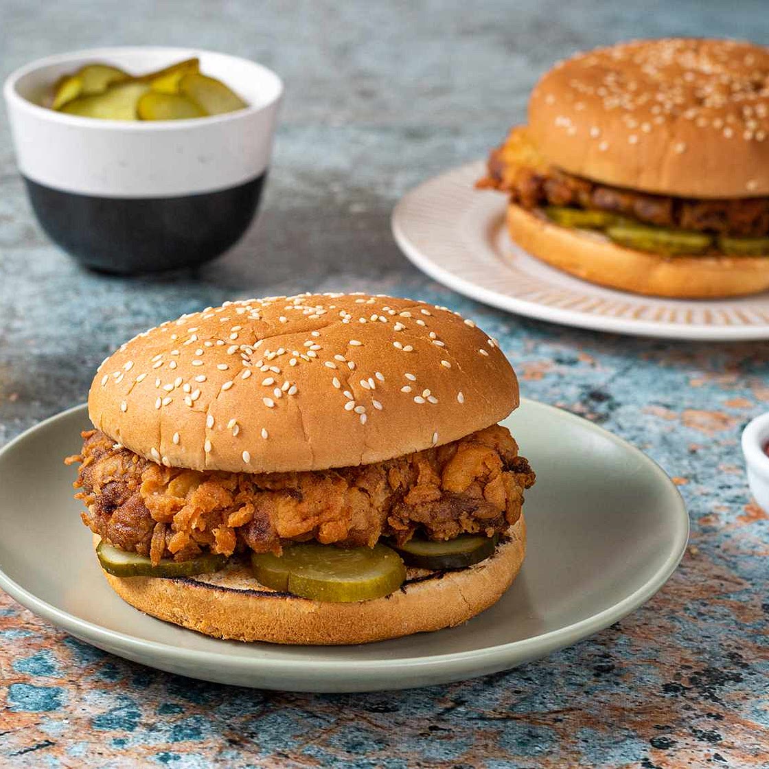 5-Ingredient Fried Chicken Sandwiches