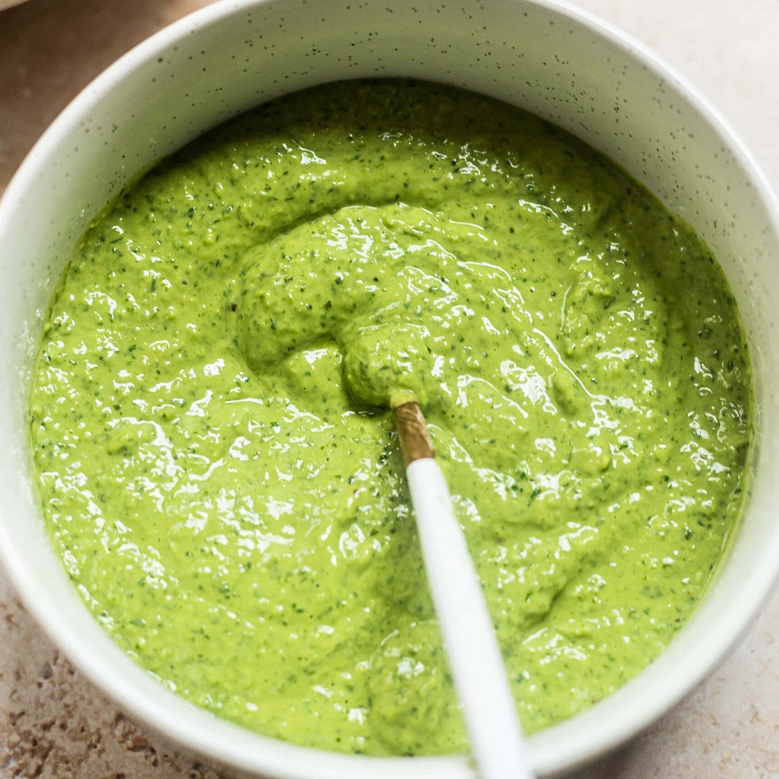 Avocado Green Goddess Dressing