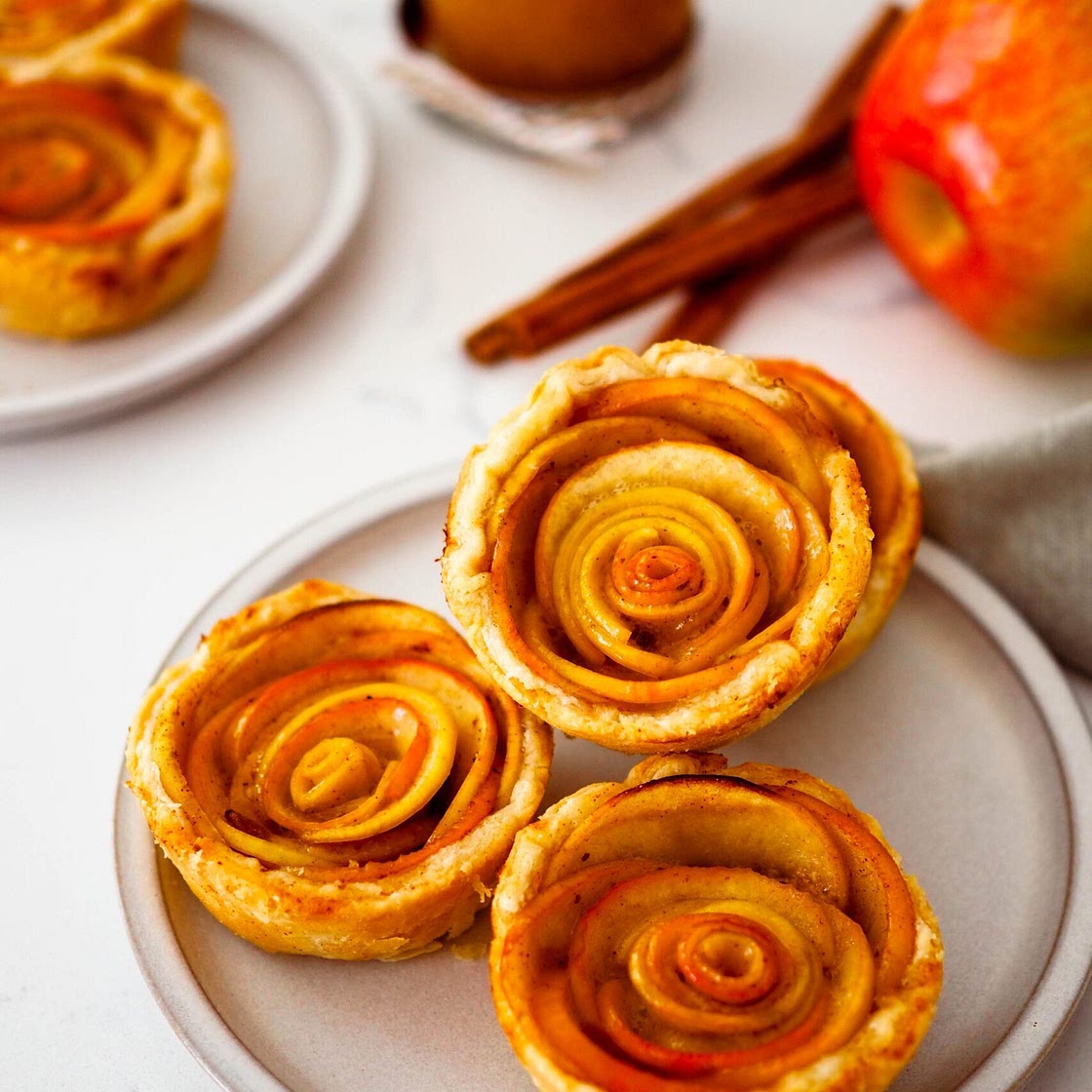 Mini Caramel Apple Pies
