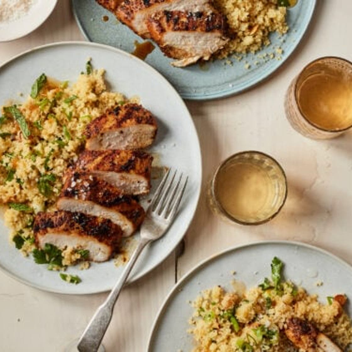 Grilled Moroccan Chicken